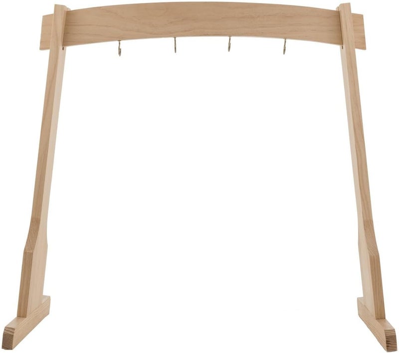 UNLIMITED East 14th St/Chimefornia Stand for 14" Gongs for 4 Koshi Chimes - Includes 1 Stand/Multipurpose Stand for 1 Gong or 4 Koshi & Zaphir Chimes/Made of Pine - Image 3